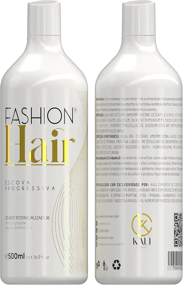 Escova Progressiva Fashion Hair Linha Gold 500ml Sem Formol
