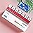 Daviky Extra Large Pill Organizer 2 Times a Day, Am Pm Pill Organizer 7 Day, Pill Box 7 Day to Hold Daily Medicine Vitamin and Supplements for Elders, Arthrtic Patients and Kids (Red)