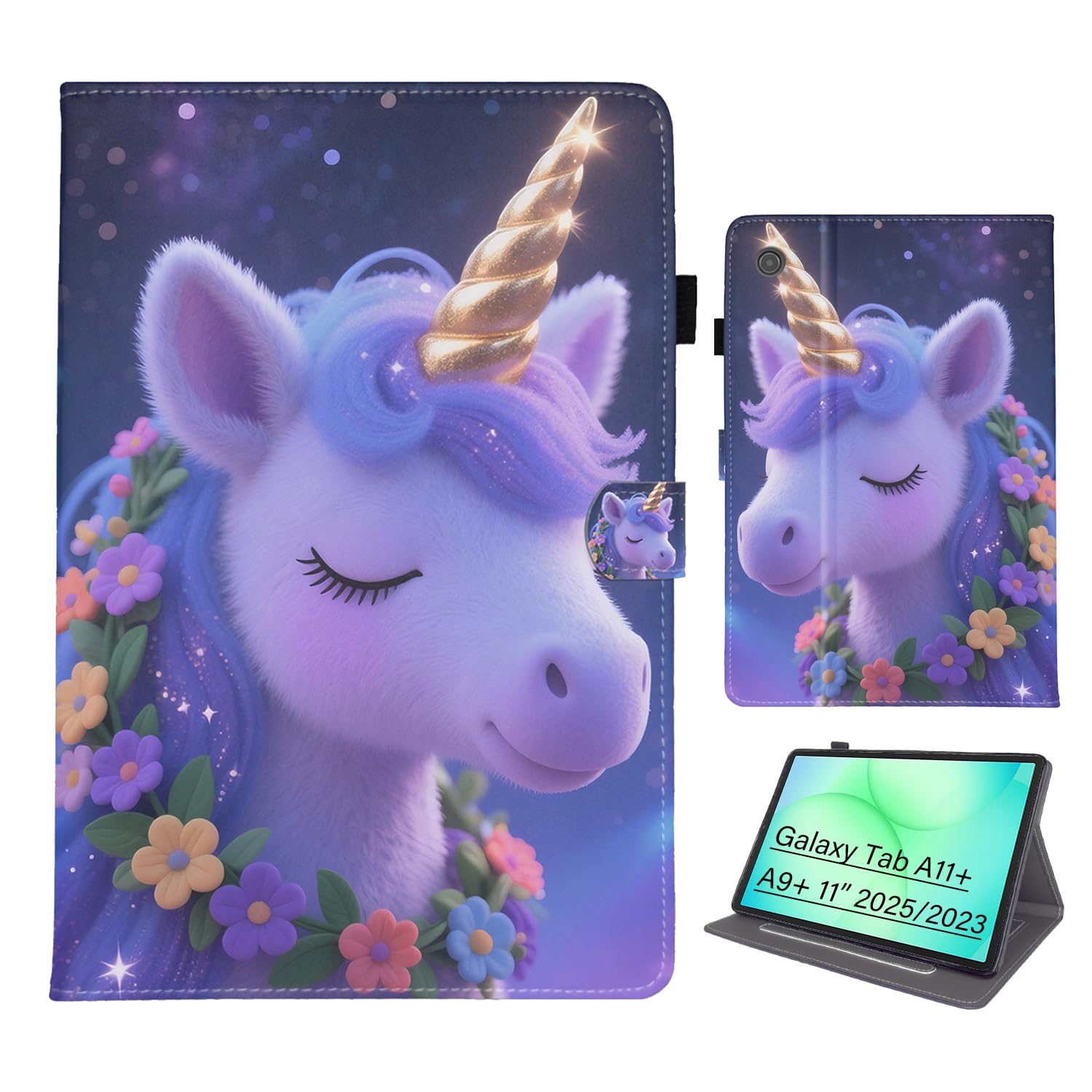 Bemoloon Pu Tablet Hülle für Samsung Galaxy Tab A 10.5 2018
