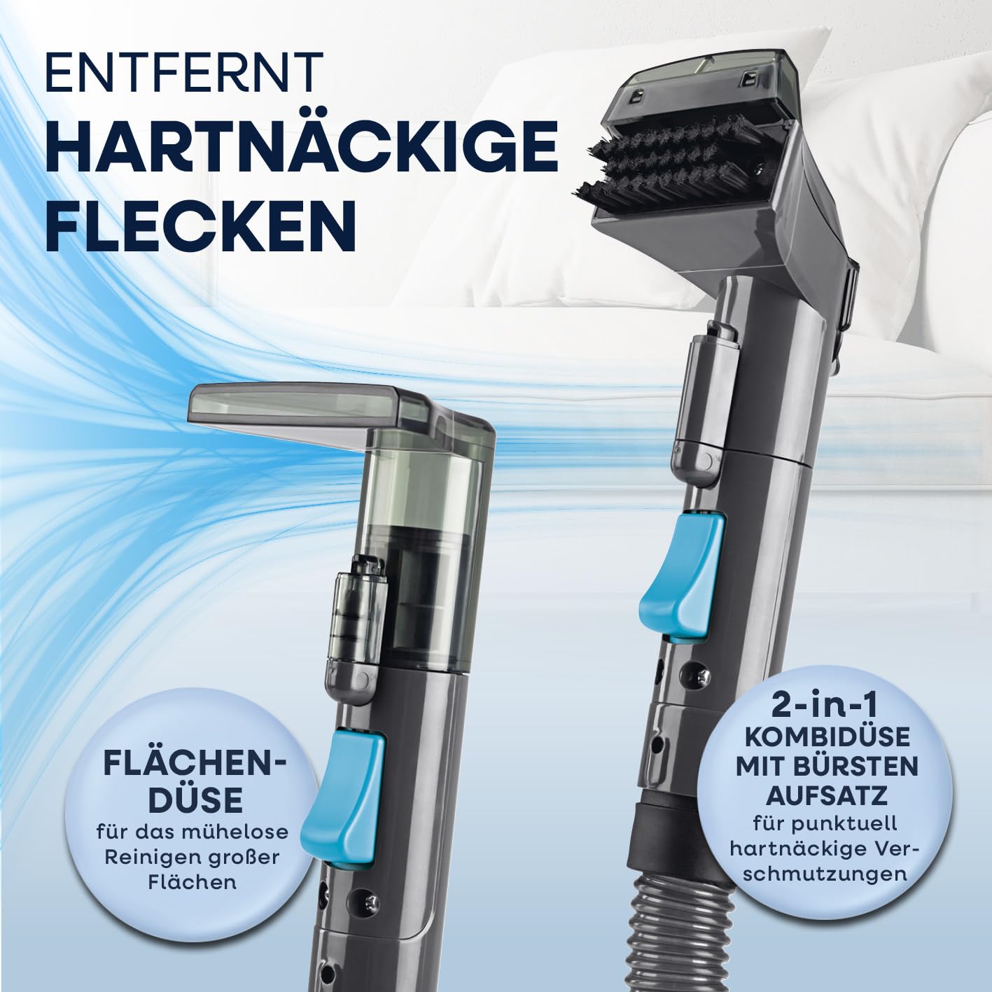 CLEANmaxx Kompakt Polsterreiniger Gerät 330W – Bild 6