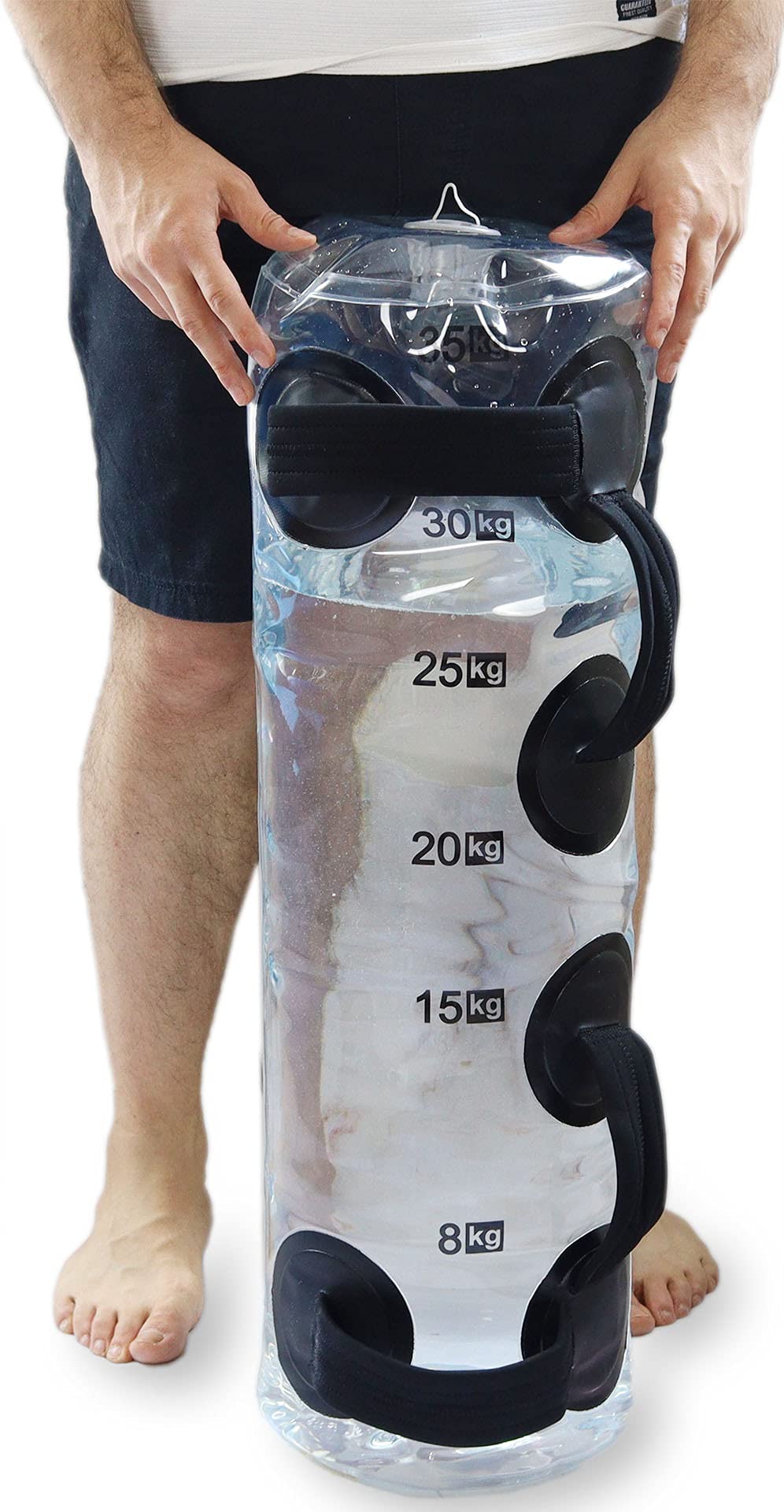 Bolsa de peso 15-40 kg - Rellenable con agua - 39 ejercicios