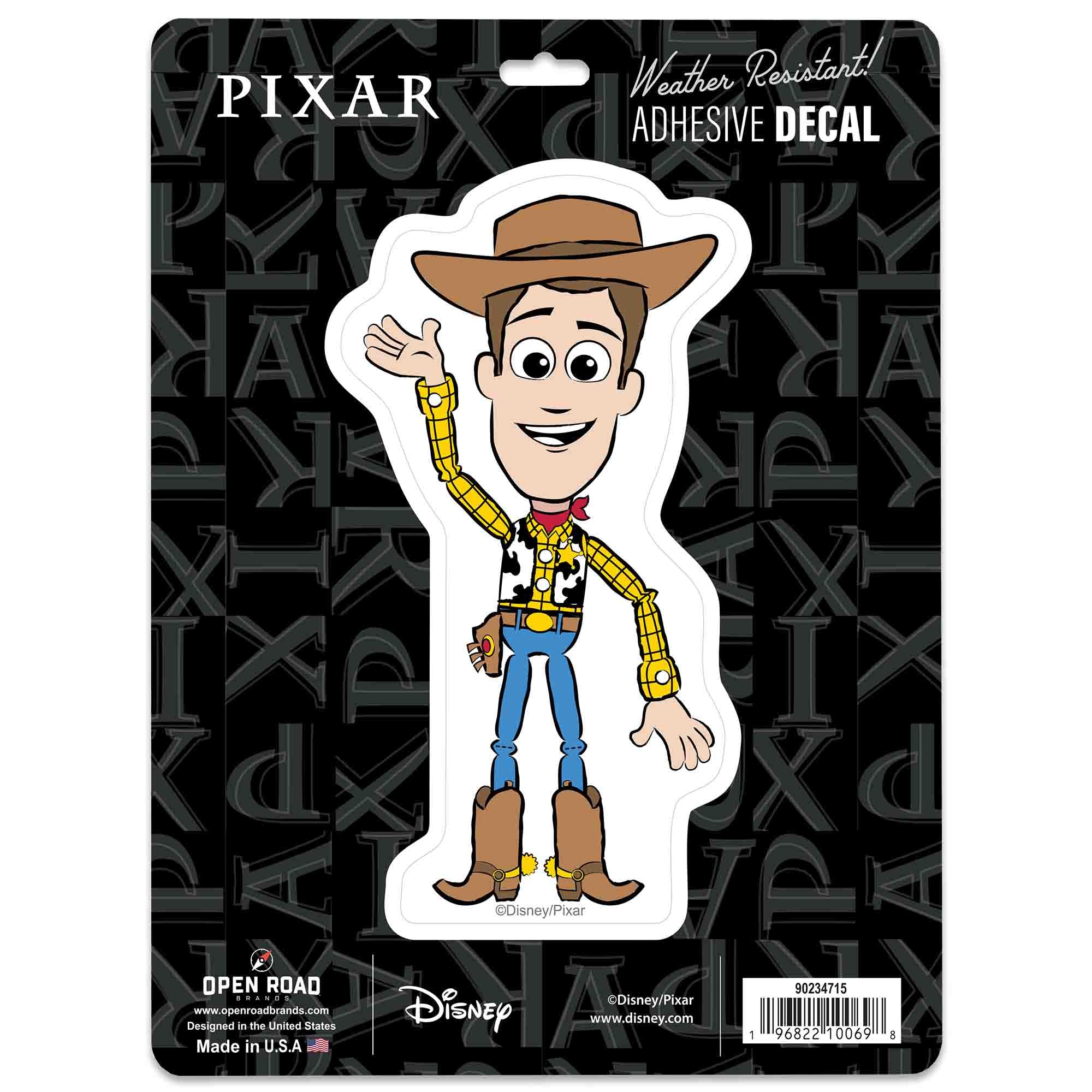 Autocollant Woody Toy Story en vinyle anti-UV pour relooker votre camion