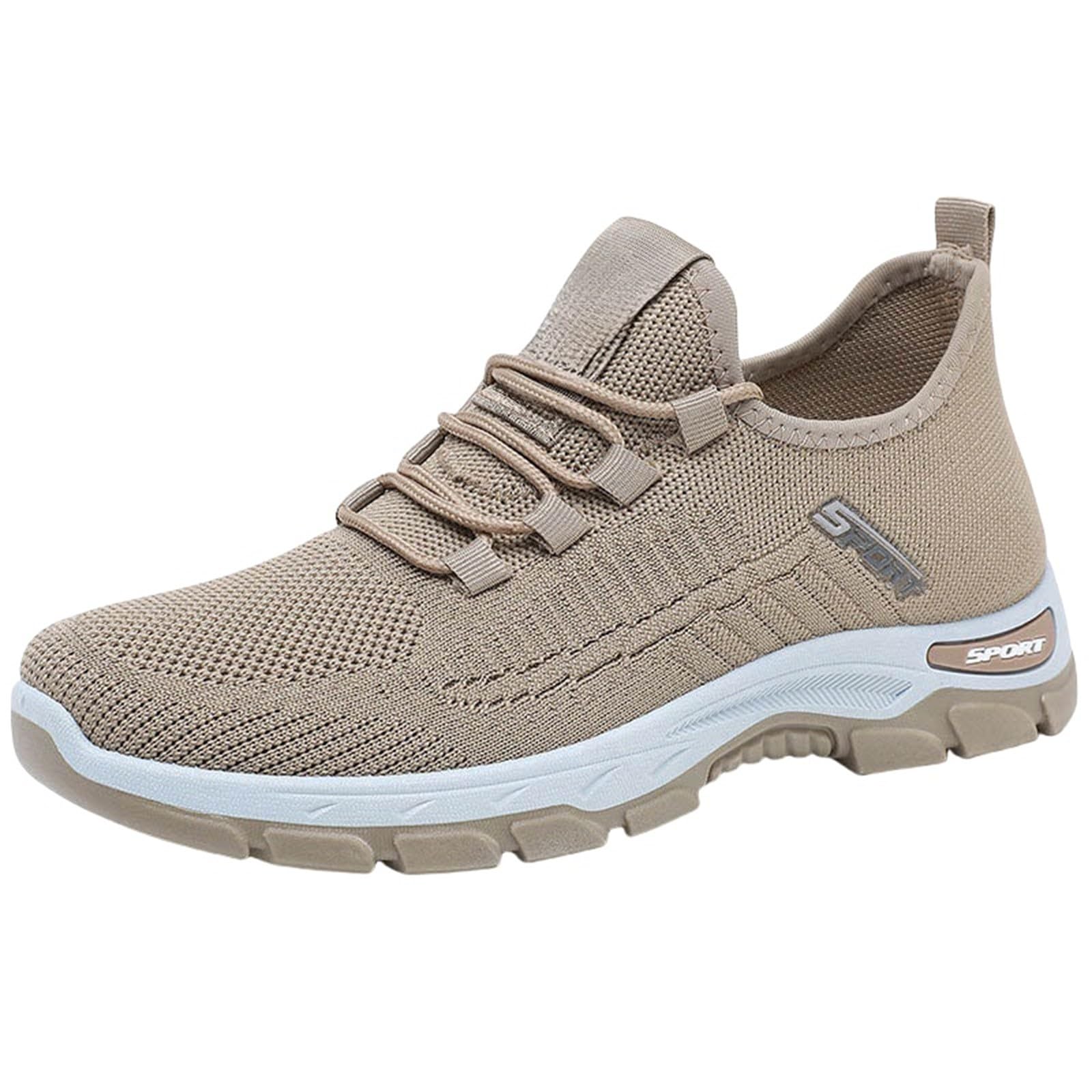riou Elevator Zapatos para Caminar para Hombre, Wearbreeze Zapatillas de Senderismo al Aire Libre Zapatillas Ortopédicos Urbanos Ultra Cómodos Malla Zapatos Ligeros para el Trabajo