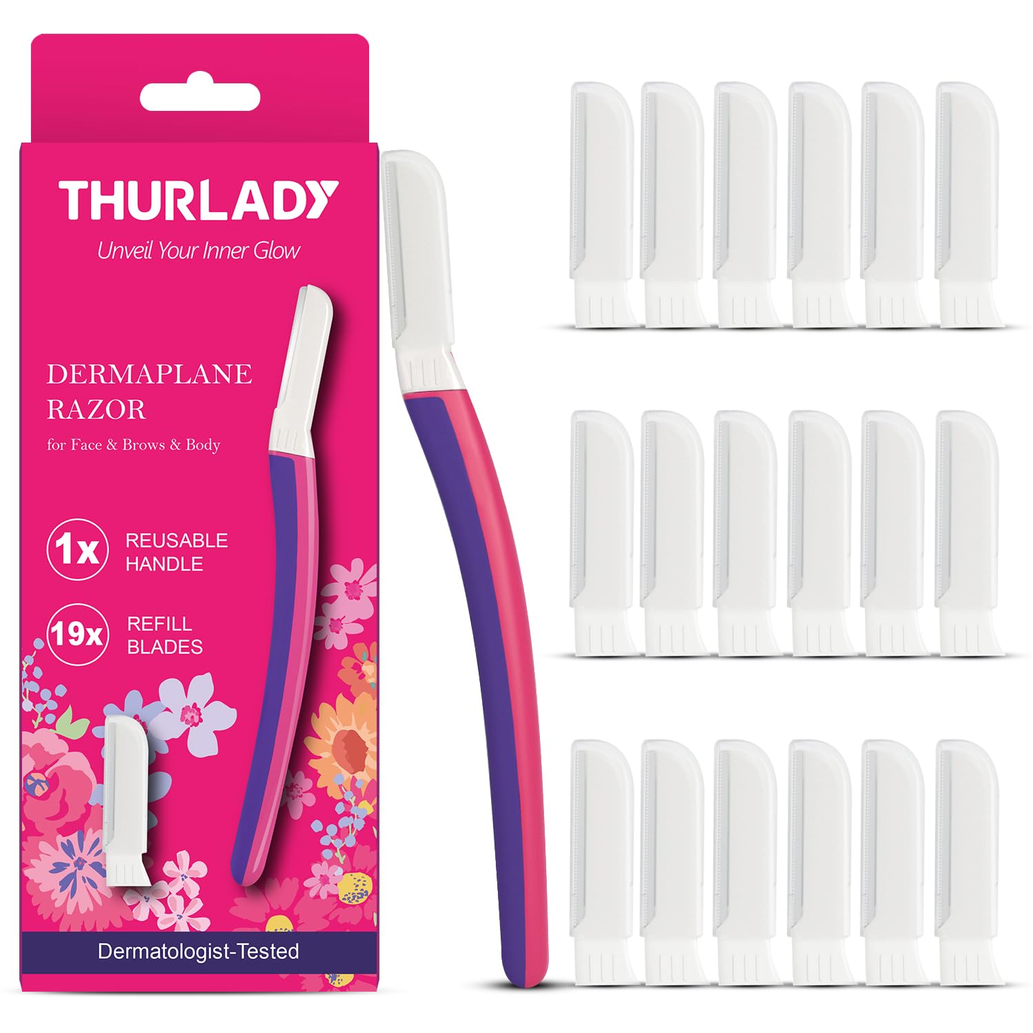 Dermaplane Razor for Gentle Exfoliation & Peach Fuzz Removal