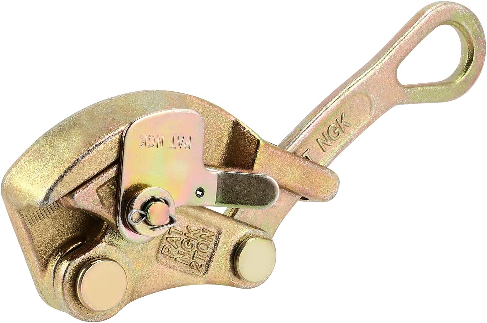 JOIKIT KOOMEDA 2 T Cable Grip, Wire Grip Pulling Tool Steel Rope Cable Gripper, Pulling 4408 Lbs, Wire Grip Hand Puller with Swing Latch, Steel Cable Puller Tightening Tool for Wire Rope
