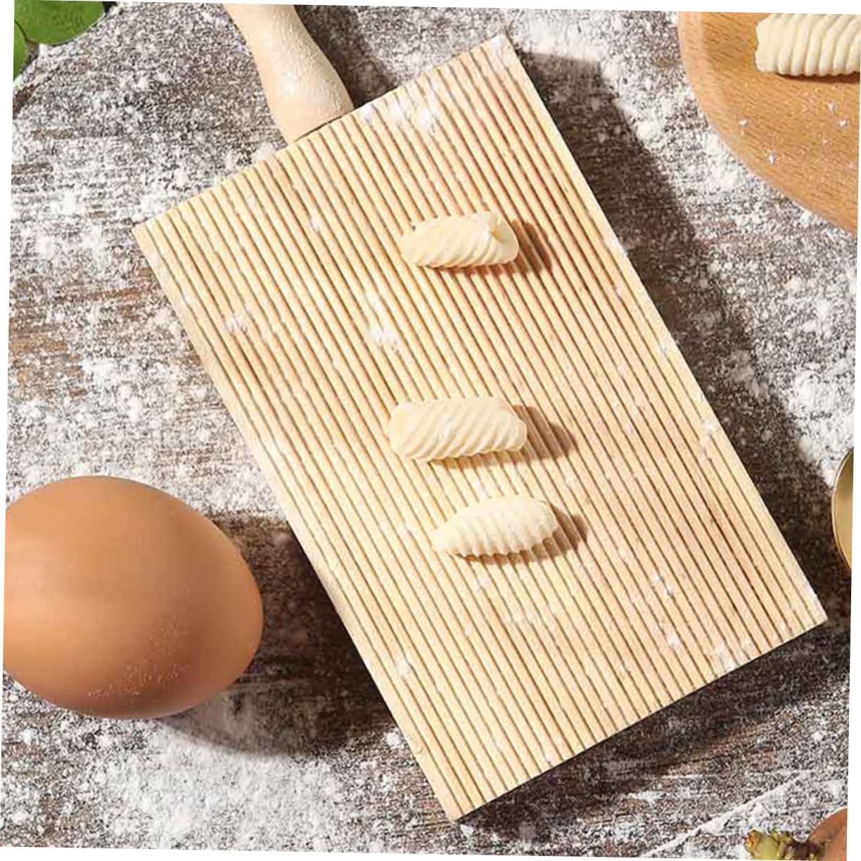 Wooden Gnocchi Board Pasta Maker for Home Kitchen Use Xmas image 3