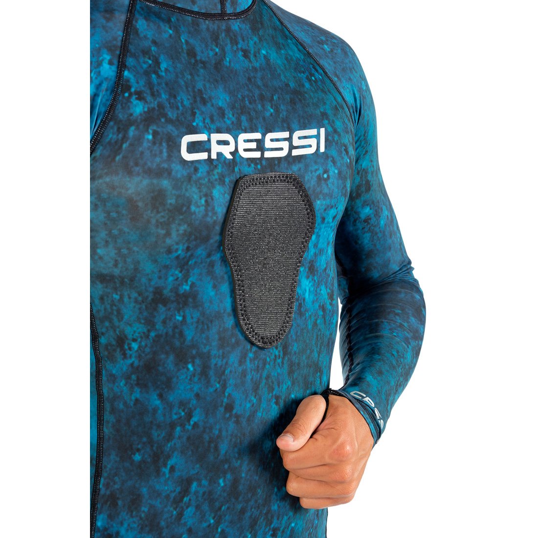 Cressi Hunter Rash Guard Camiseta Rash Guard para Deportes acuáticos Unisex Adulto