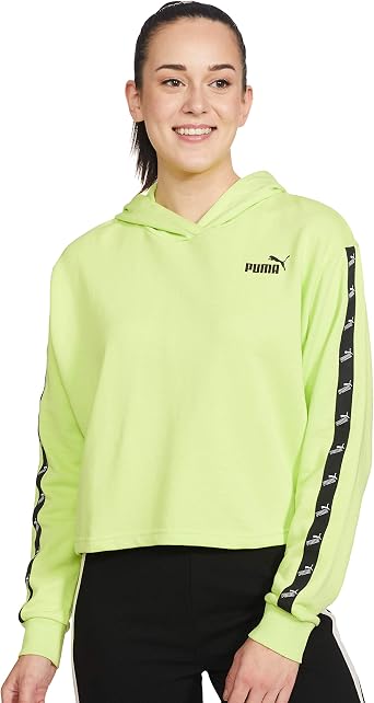Comprar Sudadera Puma ESS Logo Hoodie FL Mujer Amarillo Mostaza por 34,40 €