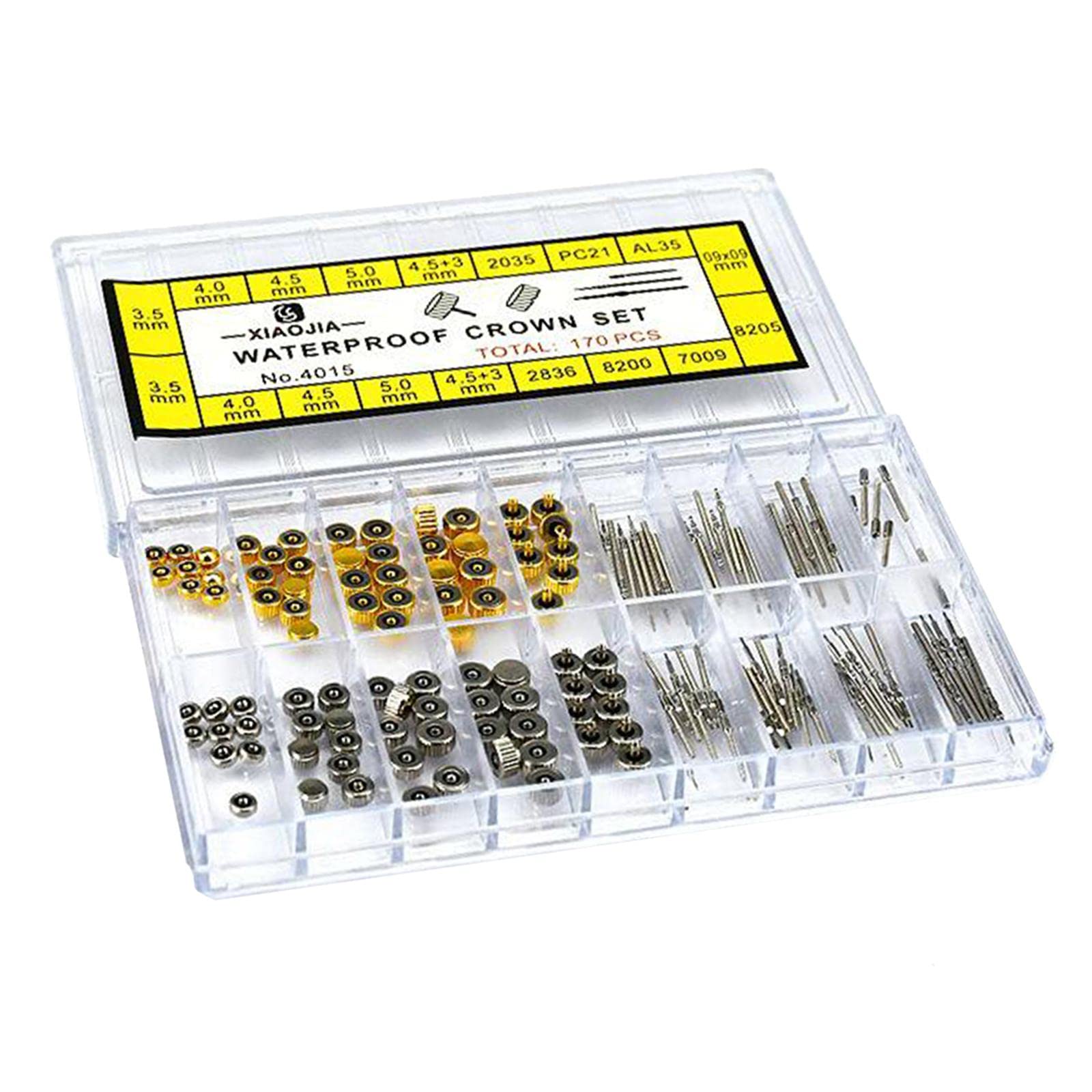 MYADDICTION Stainless Steel Watch Crown Replacement Kit Tool Parts for Watch Repairers Jewelry & Watches | Watches, Parts & Accessories | Parts, Tools & Guides | Tools & Repair Kits (B0BH4TWWZC) Amazon Price History, Amazon Price Tracker