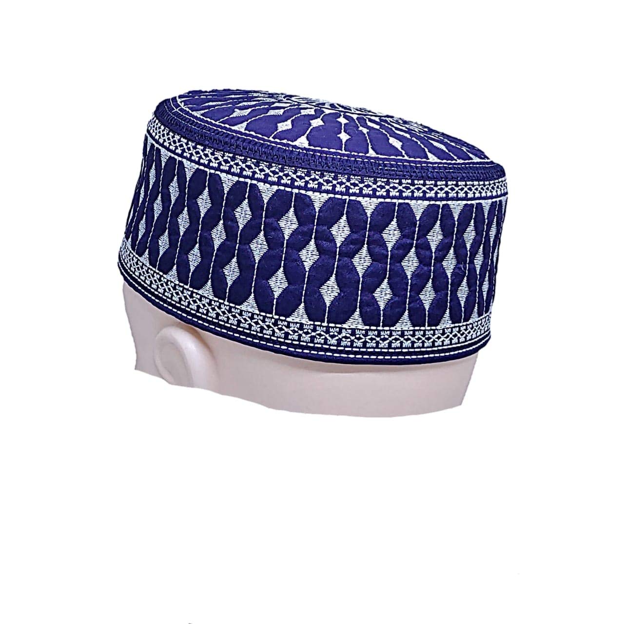 Designed Namaz Salah Cap Hat with Embroidery