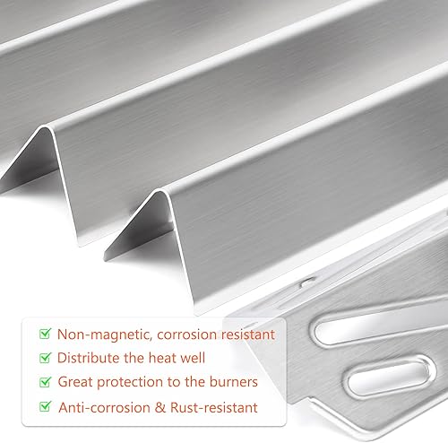 Miniatura 18 de Barras aromatizantes Genesis II y deflector de calor Genesis II para Weber GS4 Genesis II 300 ii E-310 E310 ii E-315 ii E-335 ii S-335 ii se-335