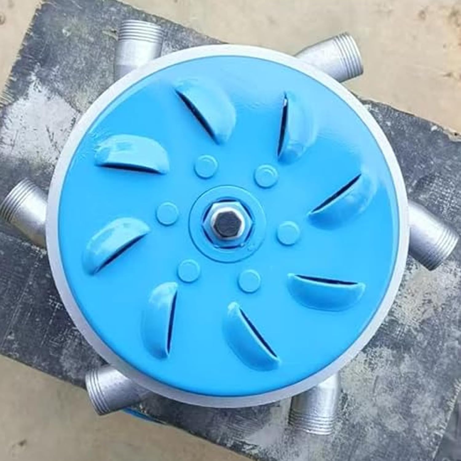 110V-230V 3kW Pelton Hydroelectric Generator, 6-tube High Power Water Turbine Generator For Outdoor Use In Rivers & Mountains, 3500RPM Home Use Portable Generation Power Equipment