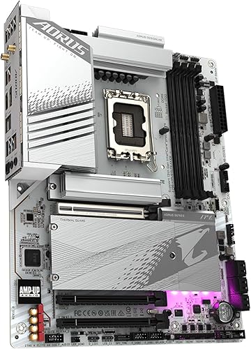 Miniatura 3 de GIGABYTE Z790 AORUS Elite AX ICE (LGA 1700 Intel Z790 XATX DDR5 4* M.2PCIe 5.0USB 3.2 Tipo-CWi-Fi 6ELAN de 2.5GbEQ-Flash PlusEZ-Latch PlusPlaca
