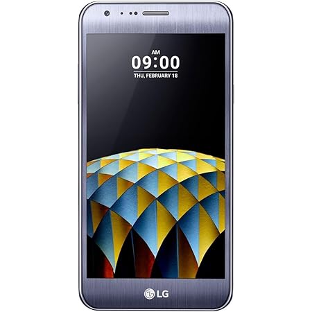 LG K580 Titan Smartphone mit X-Kamera (13,20 cm (5,2 Zoll), 16 GB, Android 6.0 Marshmallow) Silber