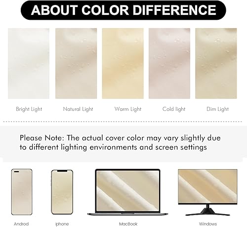 Miniatura 3 de Juego de 4 fundas de asiento impermeables de piel sintética para sillas de comedor, fundas elásticas para sillas de comedor, fundas de asiento para