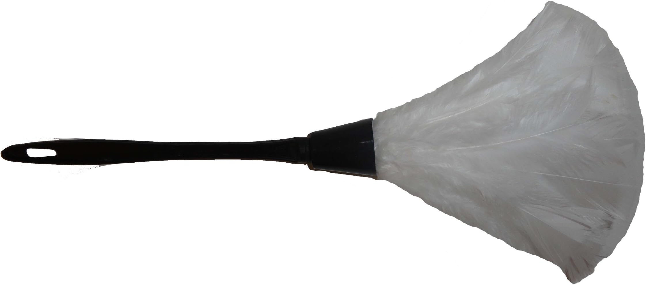 Feather Duster Black White Hot Maid Costume Accessory (White)