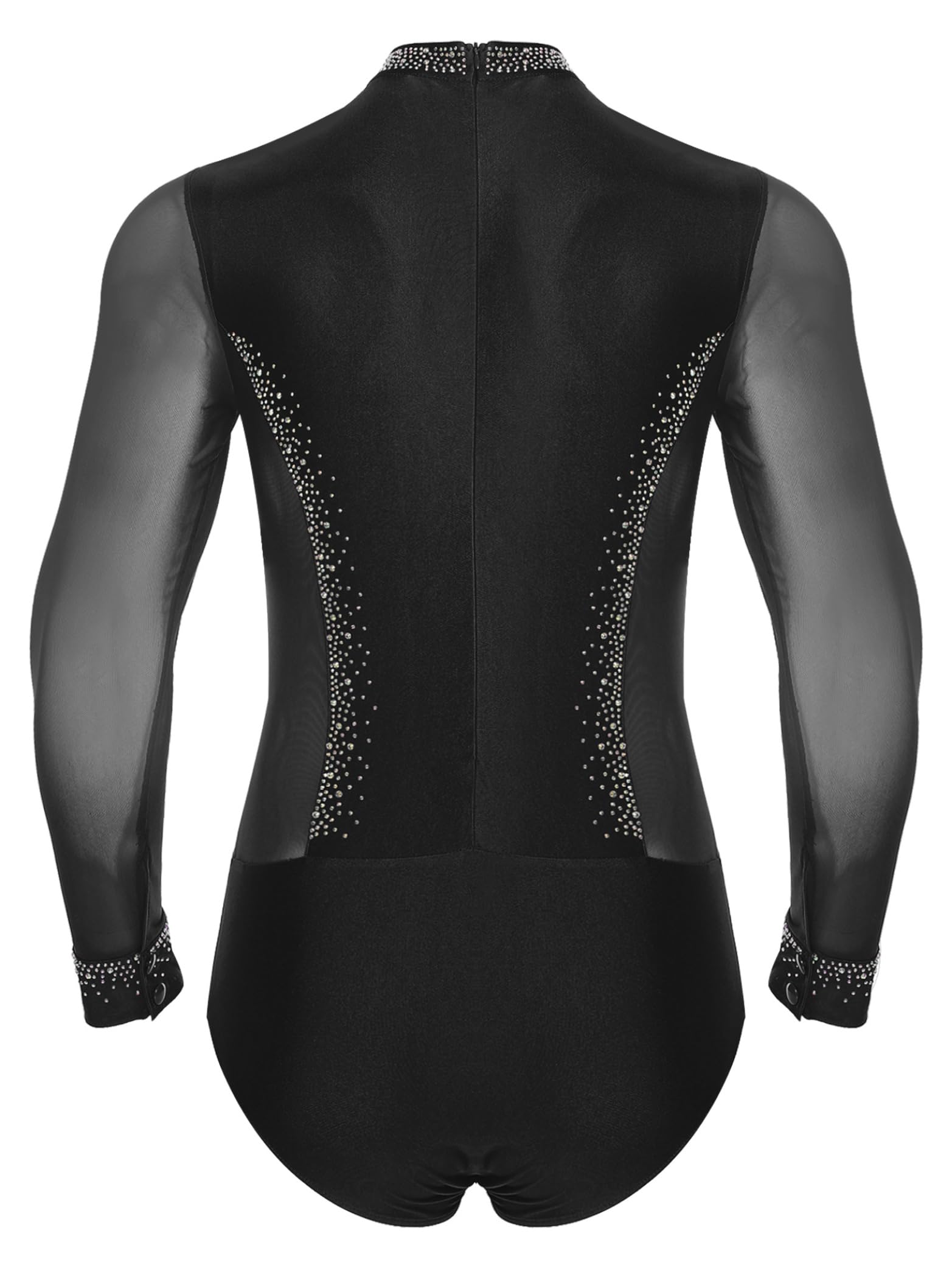 Justaucorps Danse Homme Gymnastique Body Patinage Artistique Compétition S-XXL