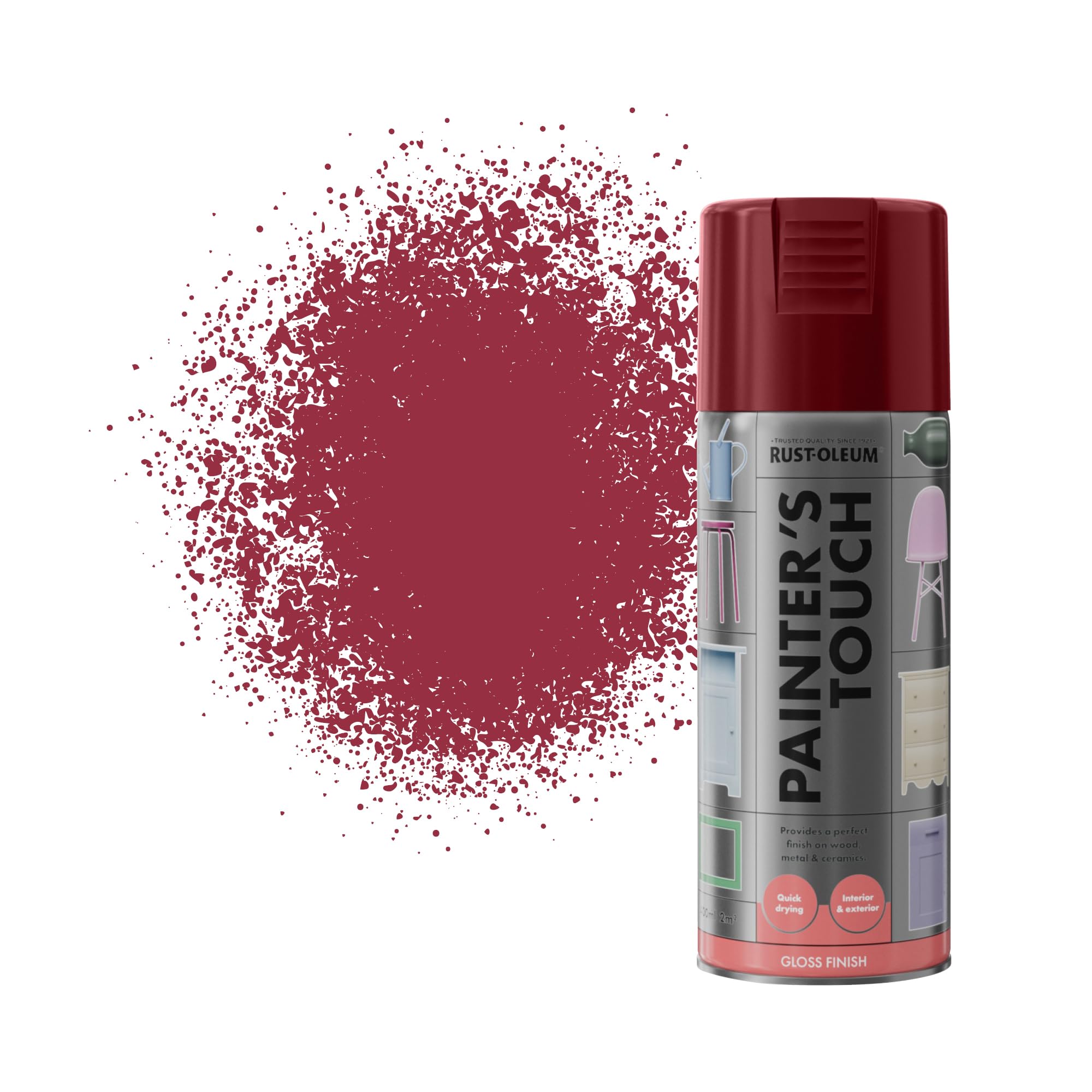 Rust-Oleum Balmoral 400Ml Painter's Touch Spray Paint Aerosol - Gloss