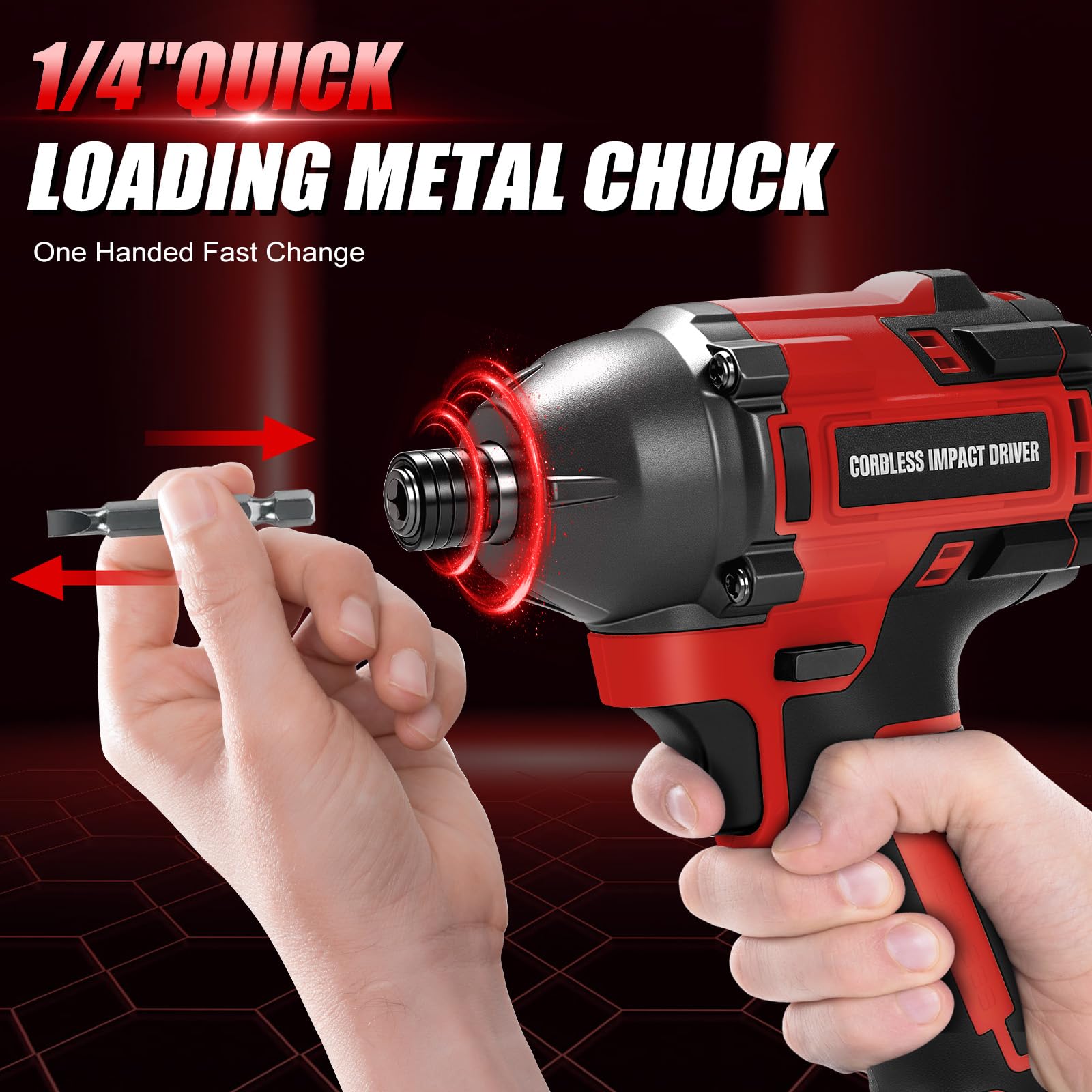 Amazon | コードレスインパクトドライバー 1/4インチ Milwaukee 18V