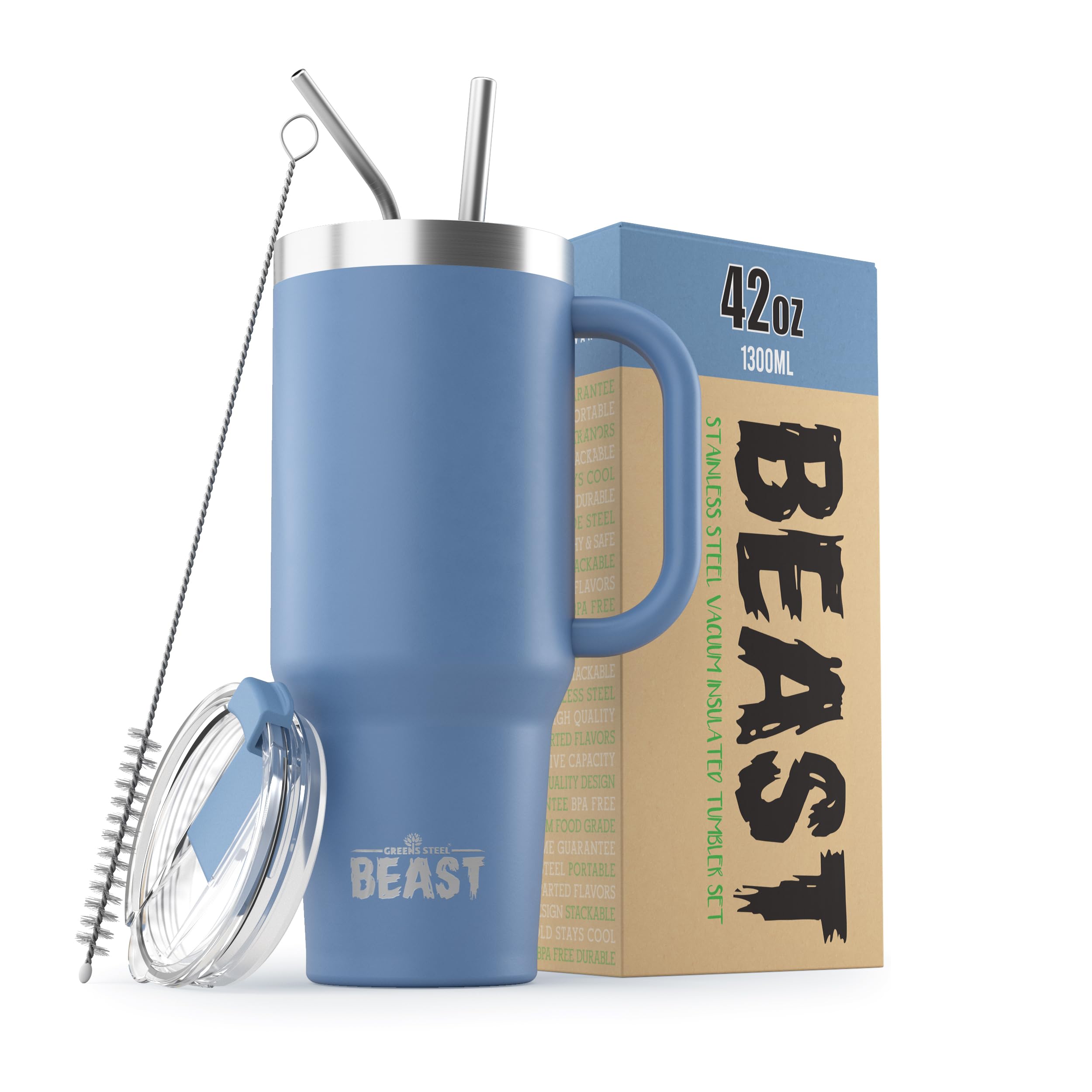 Beast 42 oz Tumbler Stainless Steel