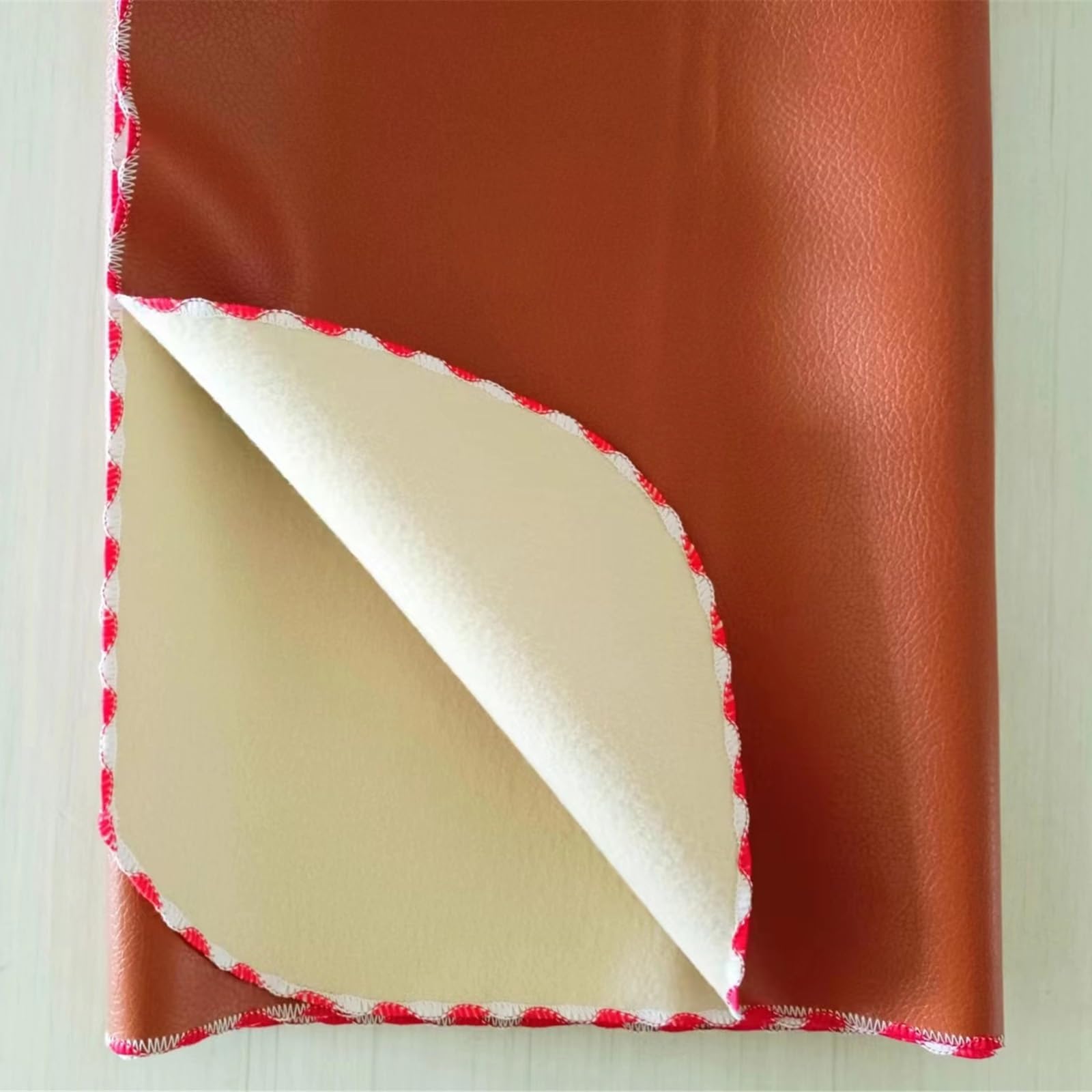 Tela Cerata Traversa Impermeabile, Anziani Traverse Letto Anziani Doppio Lato Grandi Dimensioni Telo Impermeabile Letto 4 Stagioni(Brown,200x180cm)