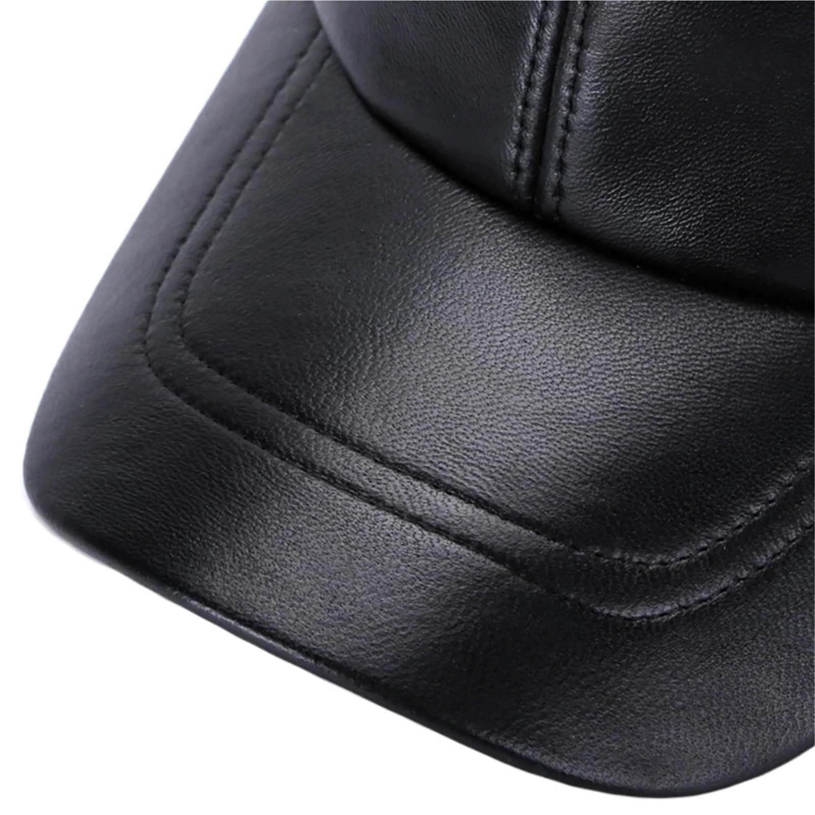 Cappello in pelle for adulti da baseball in calda uomo for strada all'aperto hip-hop in antivento