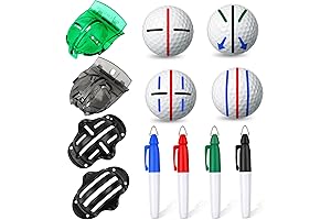 8 Pack Golf Ball Marker Liner Drawing Marker Set
