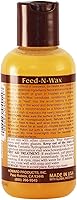 Vista 3 de Howard Products Cera de abejas para abrillantar y acondicionar madera, Feed-N-Wax para muebles de madera, 133 ml, Naranja