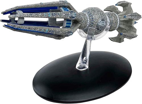 Miniatura 3 de eaglemoss Réplica de la nave estelar Star Trek | Barco de armas temporales Krenim