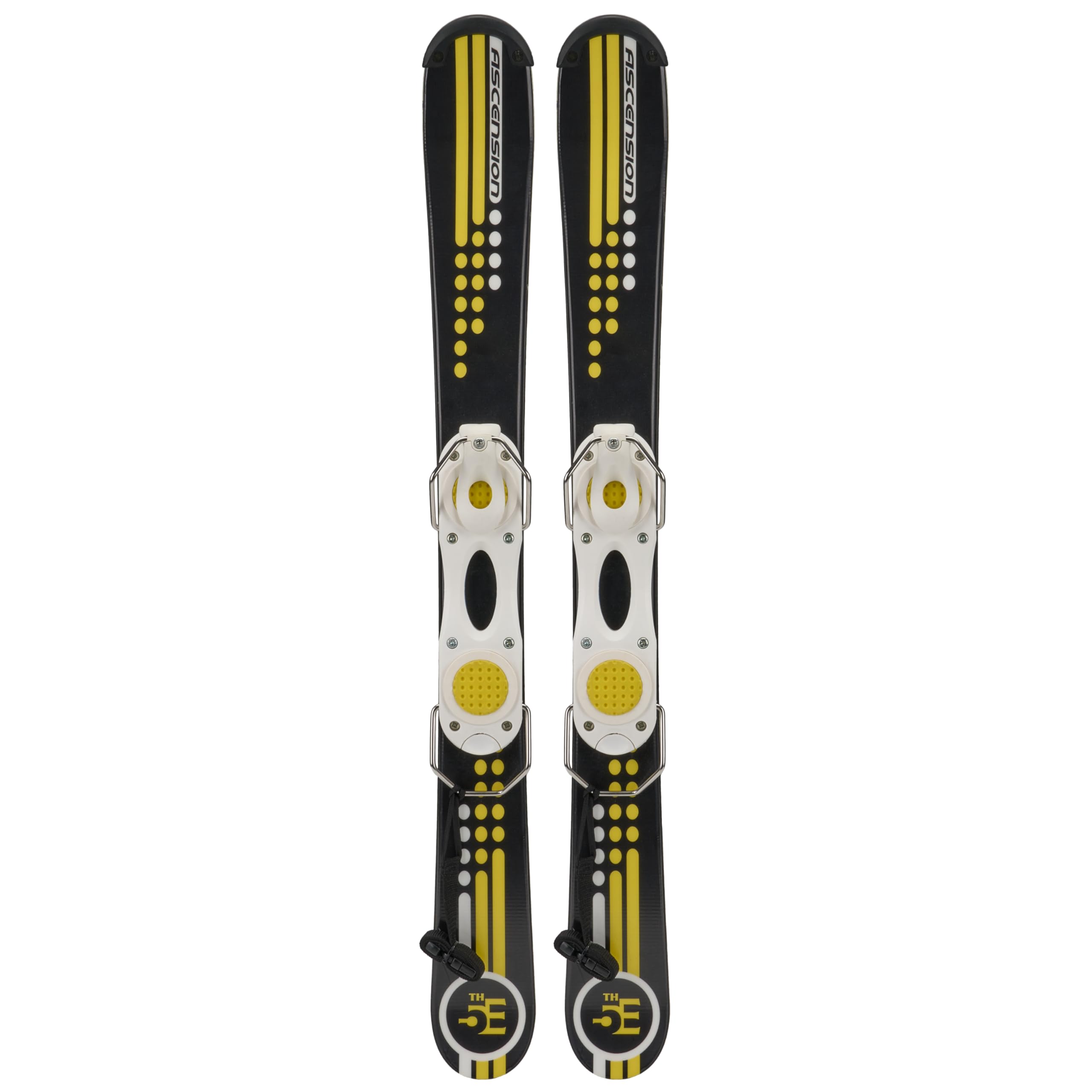 5th Element 99cm Ski Blades, Ski Boards, Snowblades | Adjustable Non-Release Bindings -Twin Tip Freestyle Mini Skis Short Skis - for Tricks, All Mountain