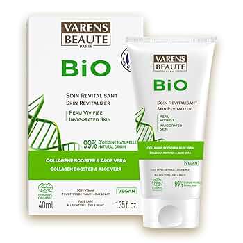 NATUR VERA Beauté SKIN BOOSTER 120g Amazon.com: VARENS BEAUTE Skin Revitalizer- 100% Vegan