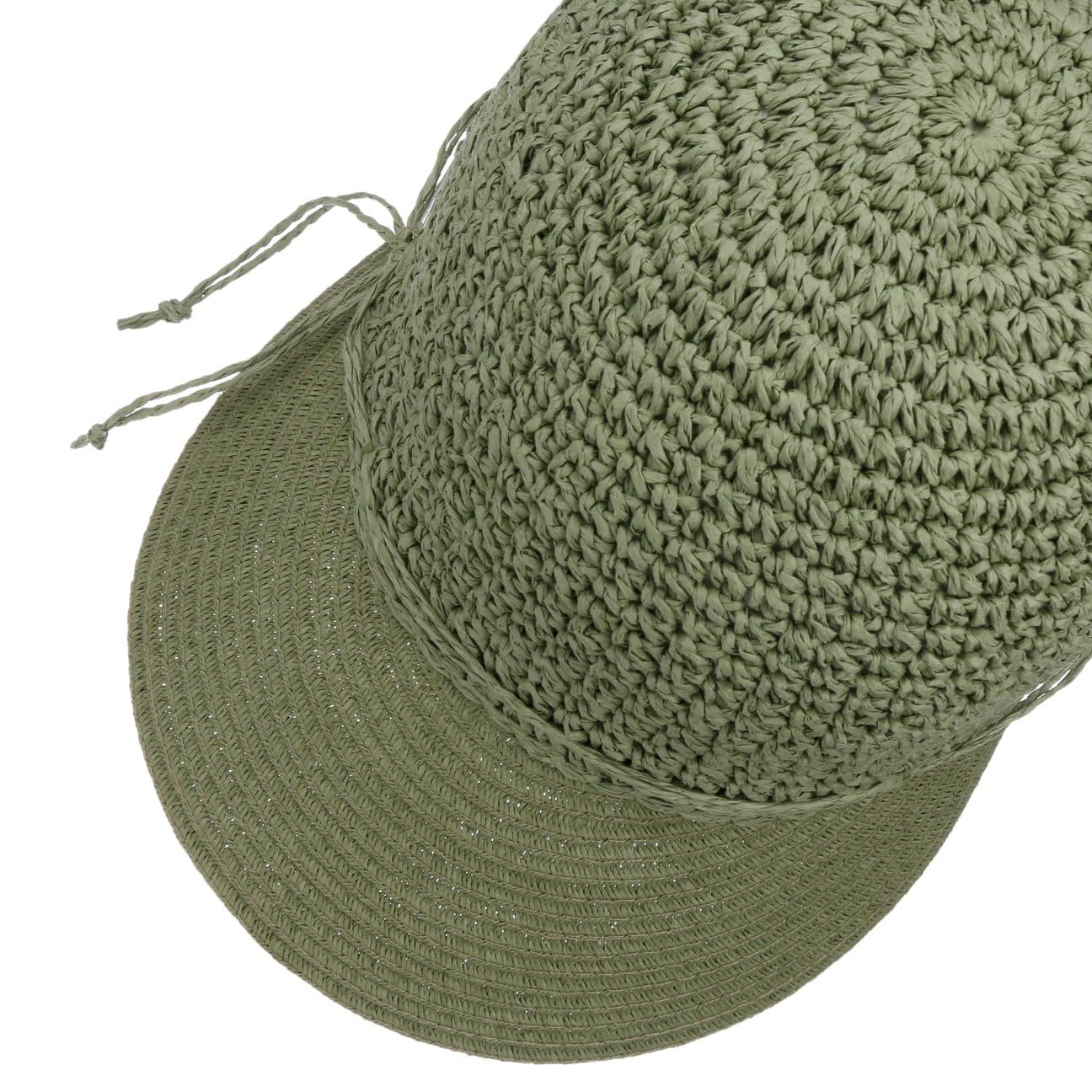 Seeberger Casquette Uni Rollable Crochet Femme - de Soleil D'Ete Visiere pour Le avec Ete Printemps-ete