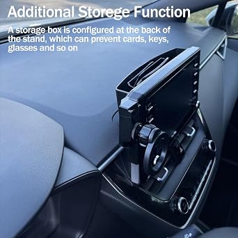 Car Phone Mount for 2019-2025 Toyota Corolla / 2019-2025 Toyota Corolla Hatchback / 2023-2025 Corolla Cross, Fits 8-Inch Touchscreen, for MagSafe Magnetic Car Phone Holder, Toyota Corolla Accessories