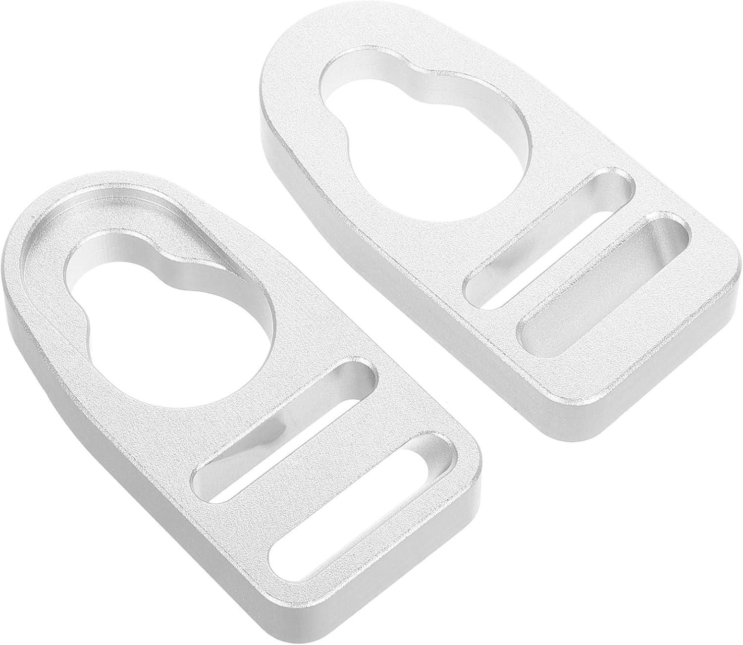 ORFOFE Kayak Seat Clips Aluminum Strap Replacement Buckle 2pcs Kayak Hardware Repair Clips for Water Sports