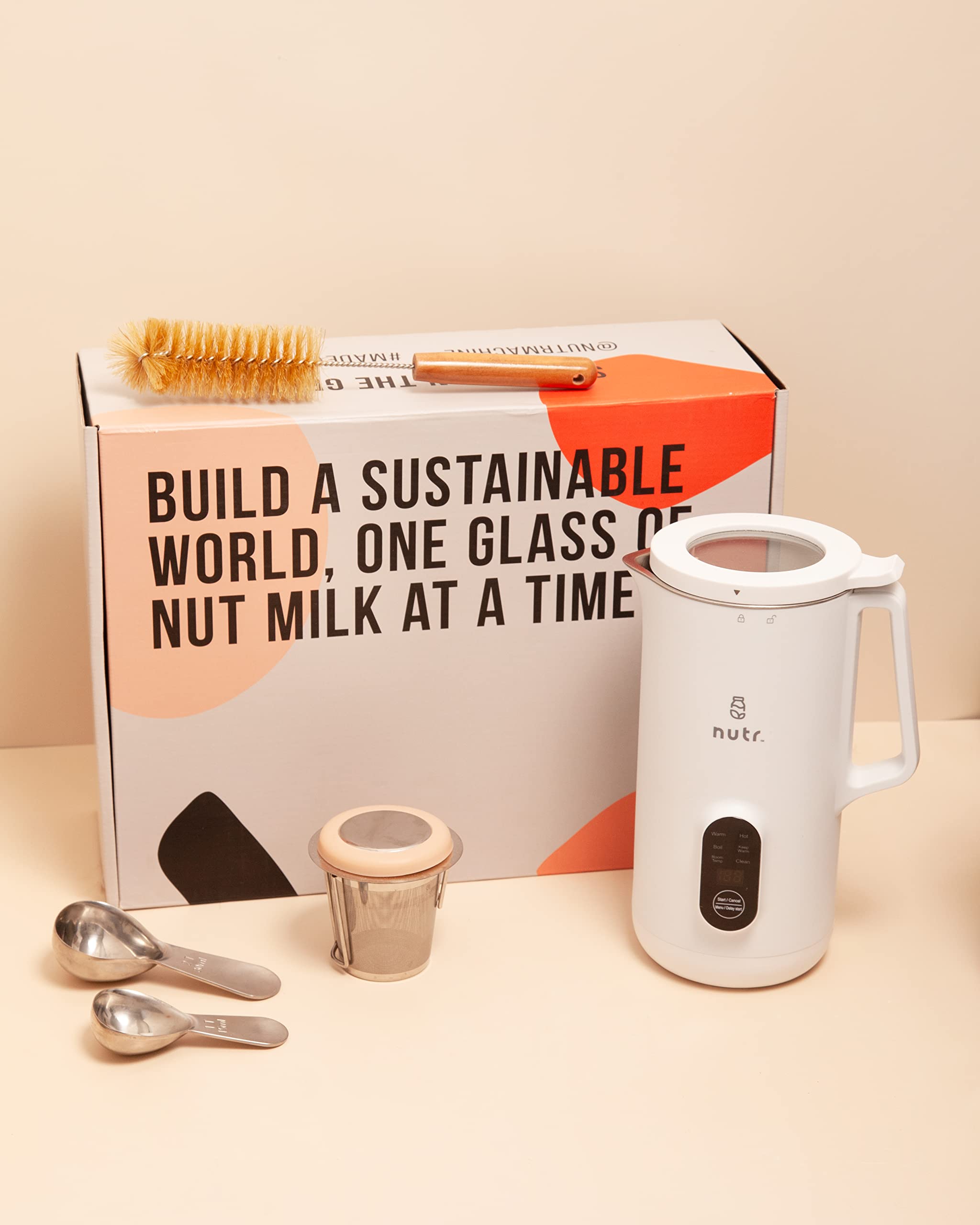 Buy NUTR Machine Automatic Nut Milk Maker, Homemade Almond, Oat