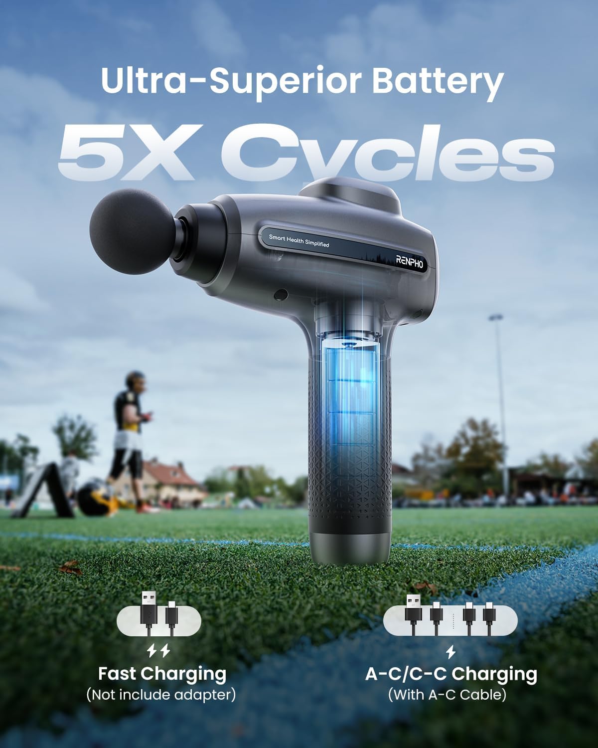 personal deep tissue massage gun