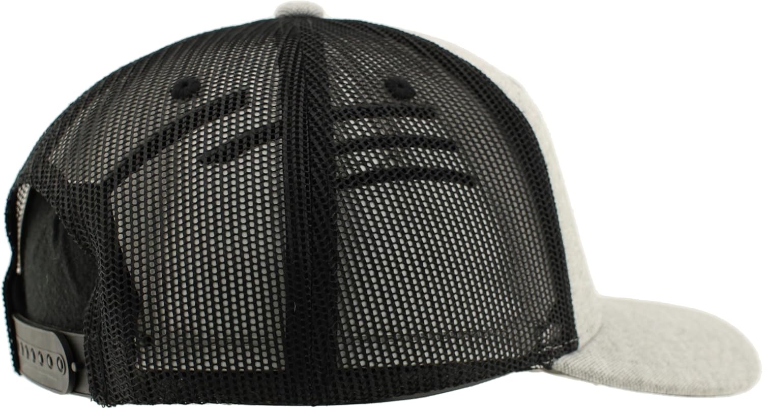 ZHATS Standard NCAA Officially Licensed Trucker Hat Carson Patch Switchback Heather, One Size - Image 6