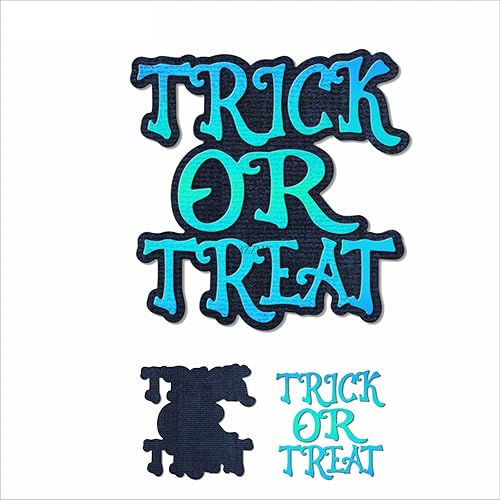 Troqueles de corte de metal para Halloween para hacer tarjetas, kit de troqueles en relieve de papel, suministros de bolsillos de almacenamiento,