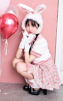 Amazon.co.jp: [Malymoon] コスプレ バニー セーラー アイドル ファー