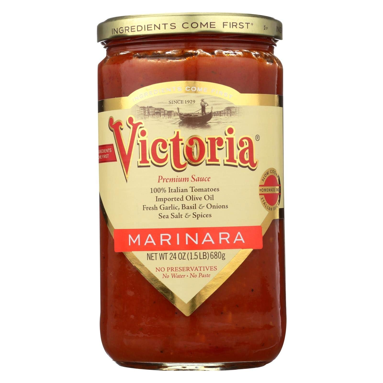 Victoria Marinara Sauce, 24 Ounce