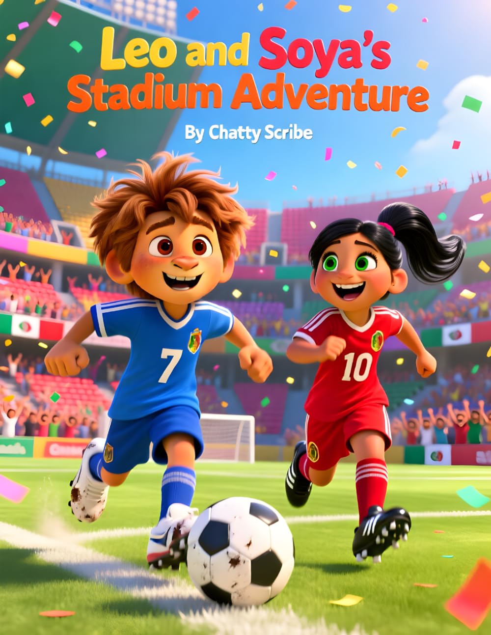 Leo and Soya's: A Children’s Soccer Story About Friendship, Teamwork, Travel, and Following Your Dreams