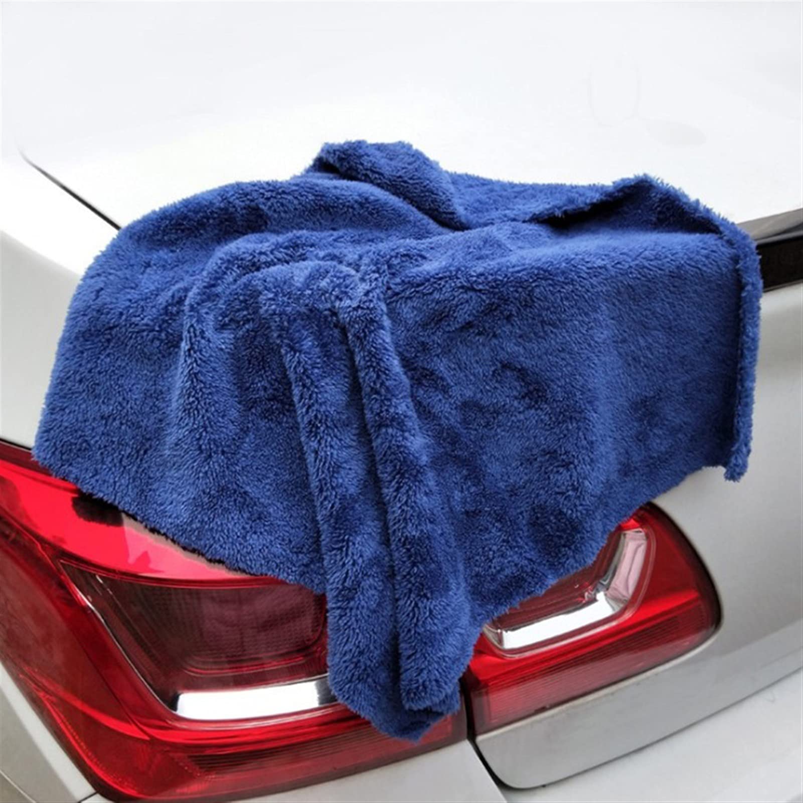 suchy ręcznik Extra Soft Myjnia samochodowa Ręcznik z mikrofibry Ściereczka do czyszczenia samochodu Suszenie Ściereczka do pielęgnacji samochodu Detailing Car WashTowel (kolor: niebieski, materiał: