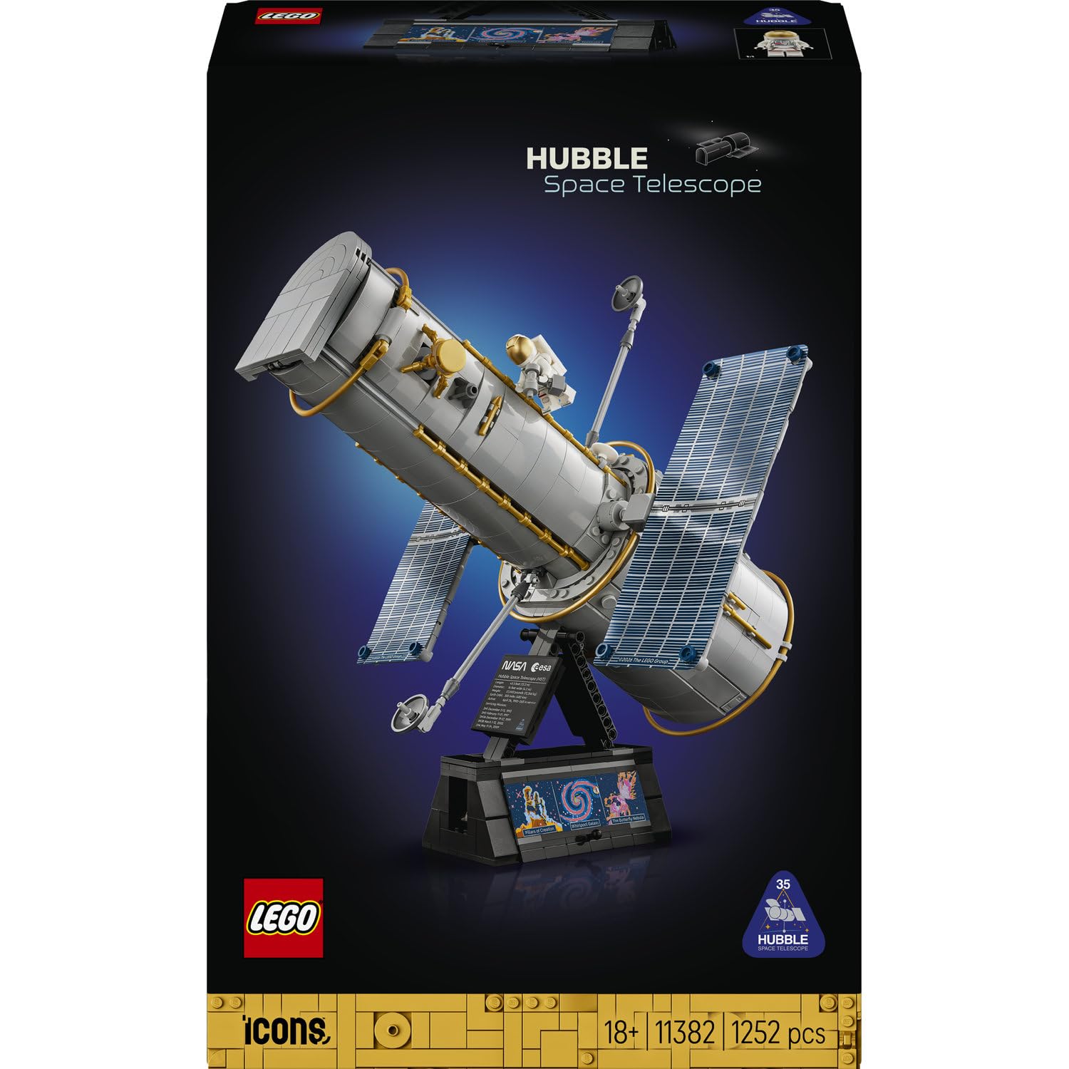 LEGO Icons Le télescope Spatial Hubble 11382