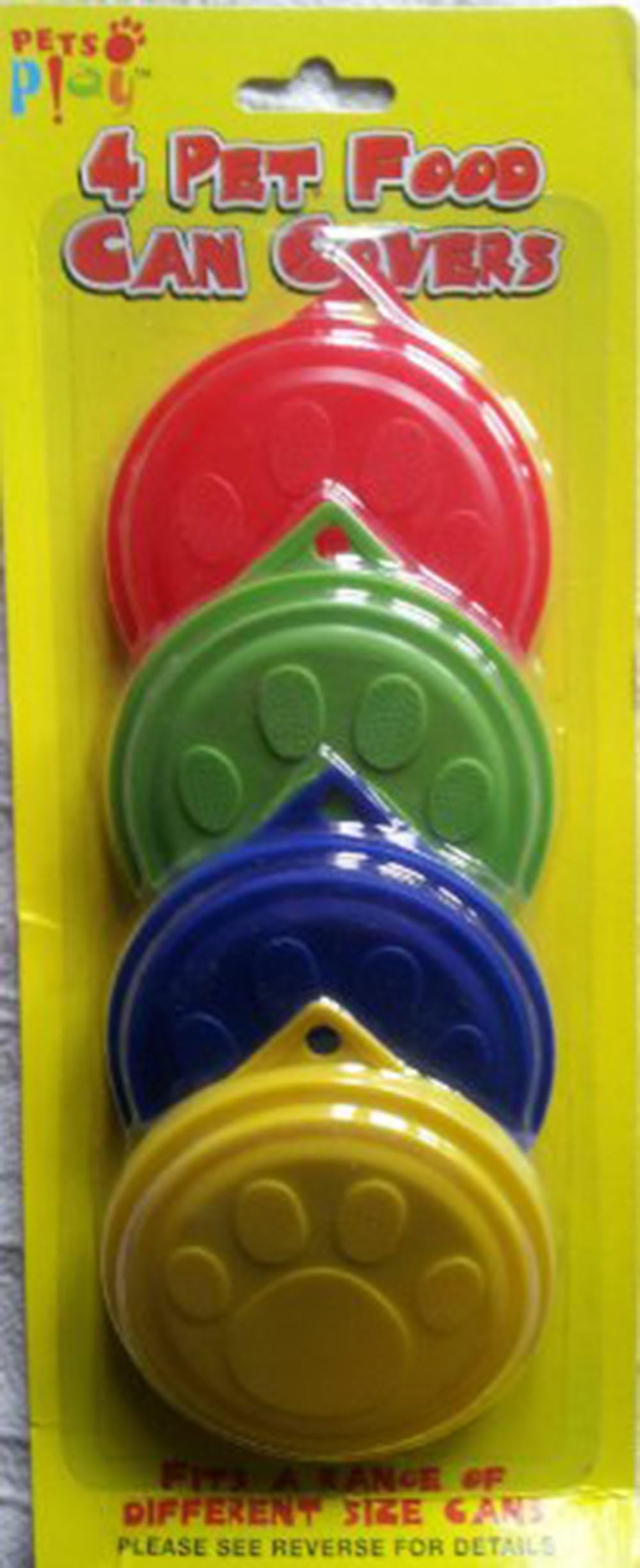 Pet Food Can Covers 4pk Fits 67mm 74mm 85mm Cans