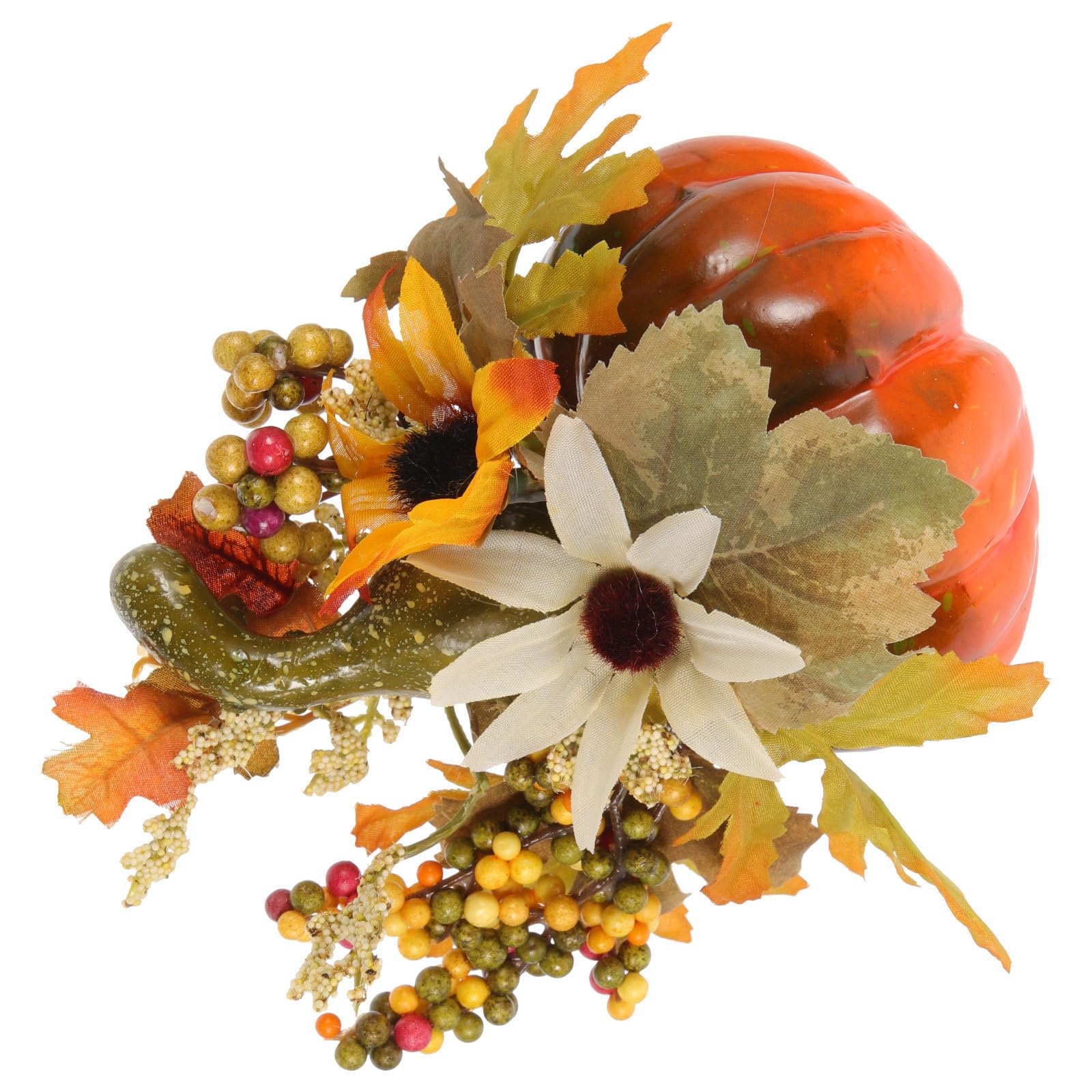 Decorazione Zucca Artificiale Qj703 Plastica per Tavolo Camera Autunno