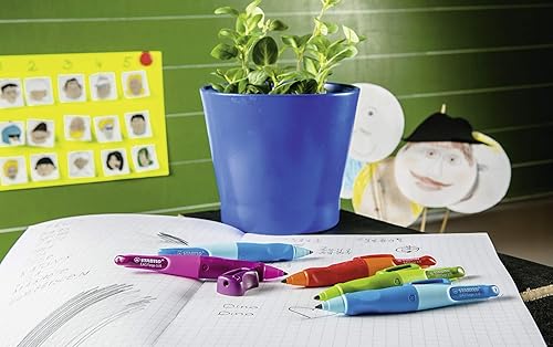 Miniatura 5 de STABILO Portaminas Ergonómico EASYergo 3.15 - Zurdo - RosaLila + Sacapuntas