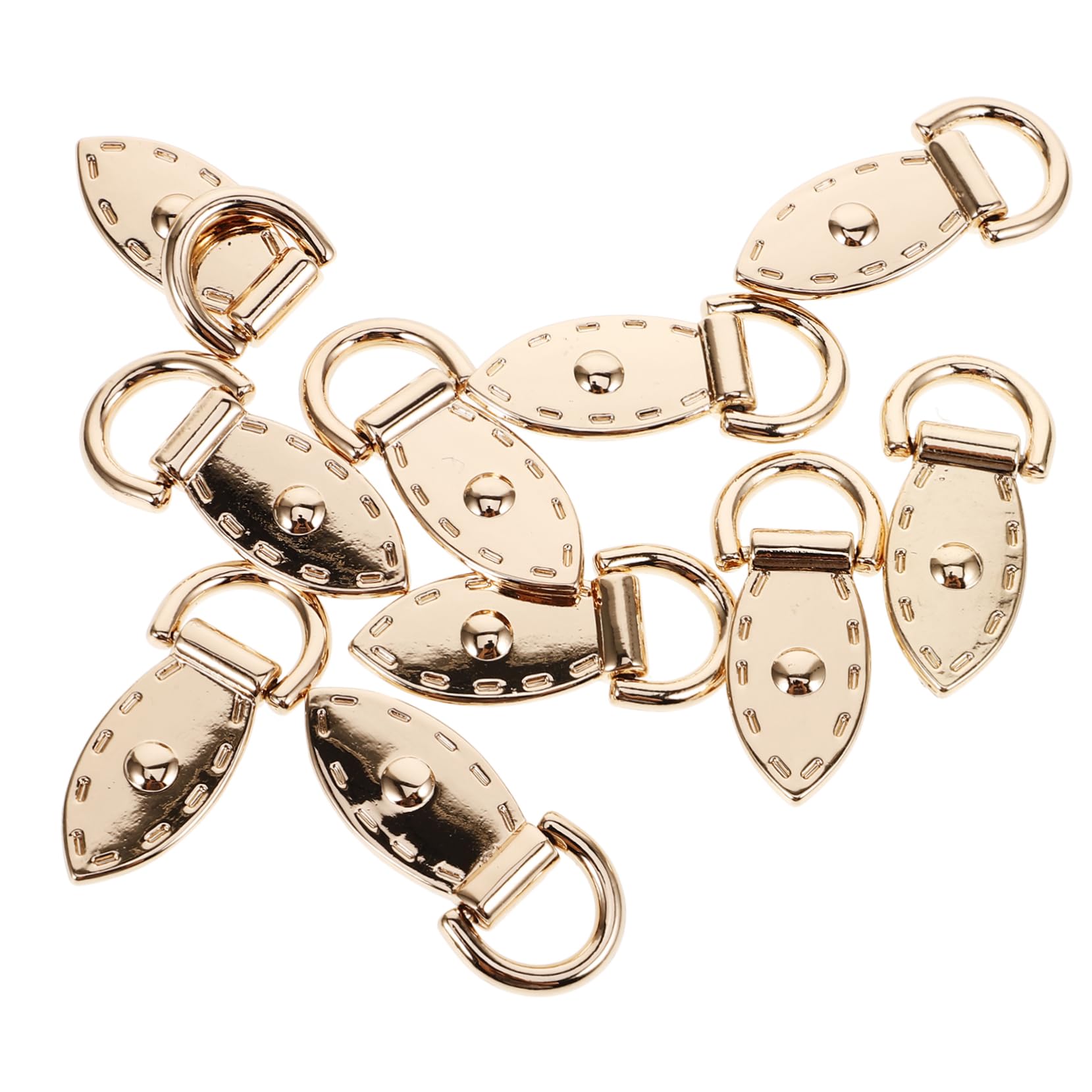 Holibanna Hebillas De Metal Para Bolsos Ganchos Carabiner Desmontables Para Bolso Accesorios De Moda Para Personalizar Estilo