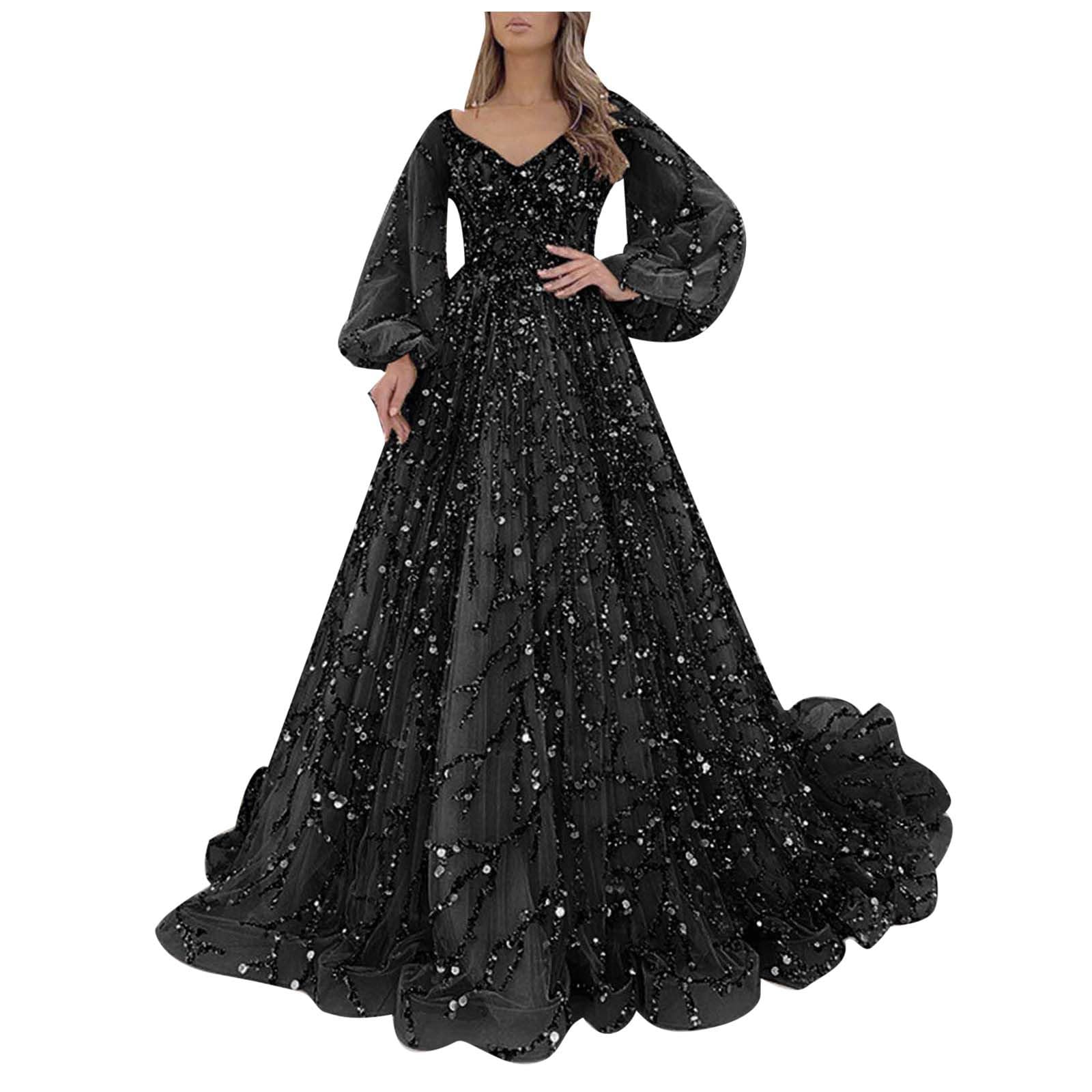 Vestido Fiesta Mujer Elegante Vestidos Tallas Grandes Ropa Boda Invierno De Trajes Largos Primavera Elegantes Nochevieja Otoño Manga Larga