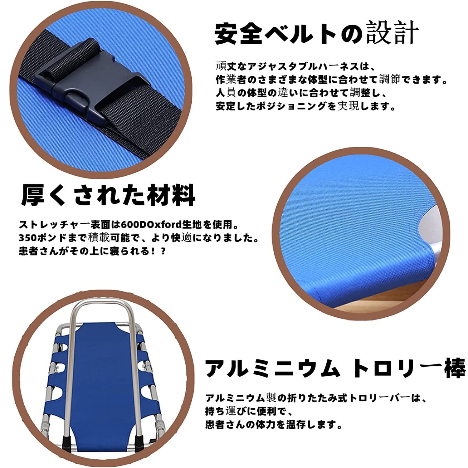 Amazon.co.jp: 担架 ストレッチャー 折りたたみ ストレッチャー