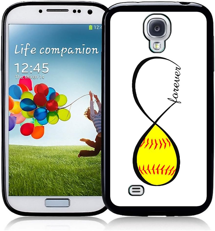 SudysAccessories Softball Forever Softball Infinity Forever Thinshell Case Protective Galaxy s4 Case sIV Case i9500